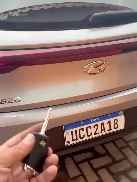 Confecção de chave canivete Hyundai HB20 pela Alvorada Chaves